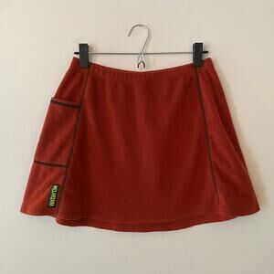 Melanzana Red Mini Skirt Leadville Colorado Gorpcore Hiking Outdoor size Medium